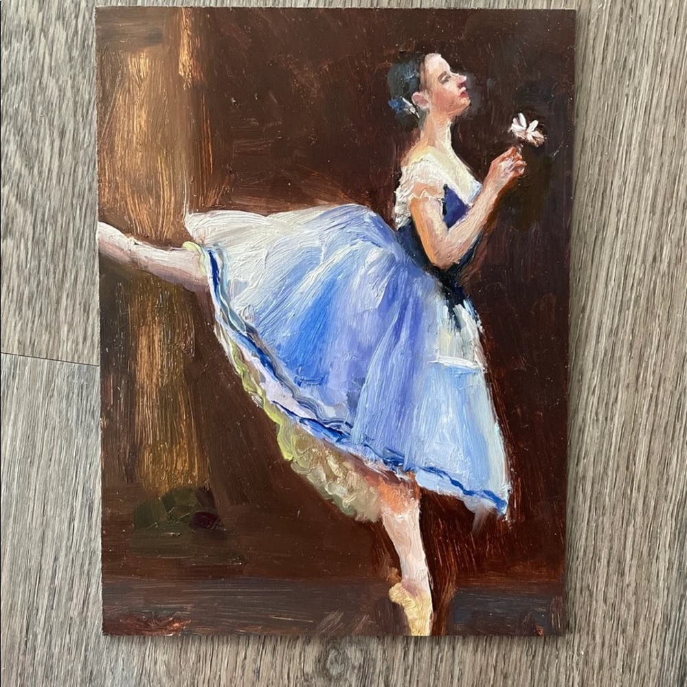 Oil painting-the dancer